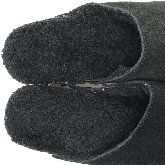 Rag & Co Tulley Suede Leather Mules Clogs Women US6 EU37 Black - Picture 12 of 17
